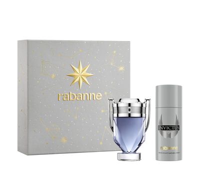 Kit Coffret Rabanne Invictus Masculino Eau de Toilette